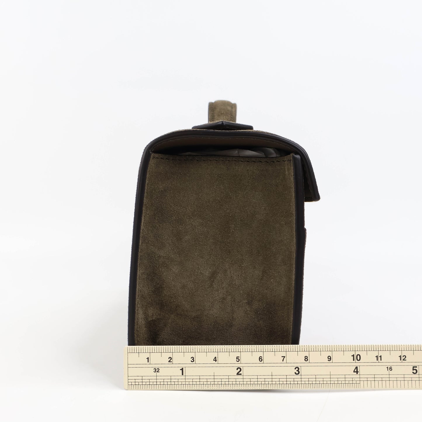 Savette Symmetry Pochette Brown Suede