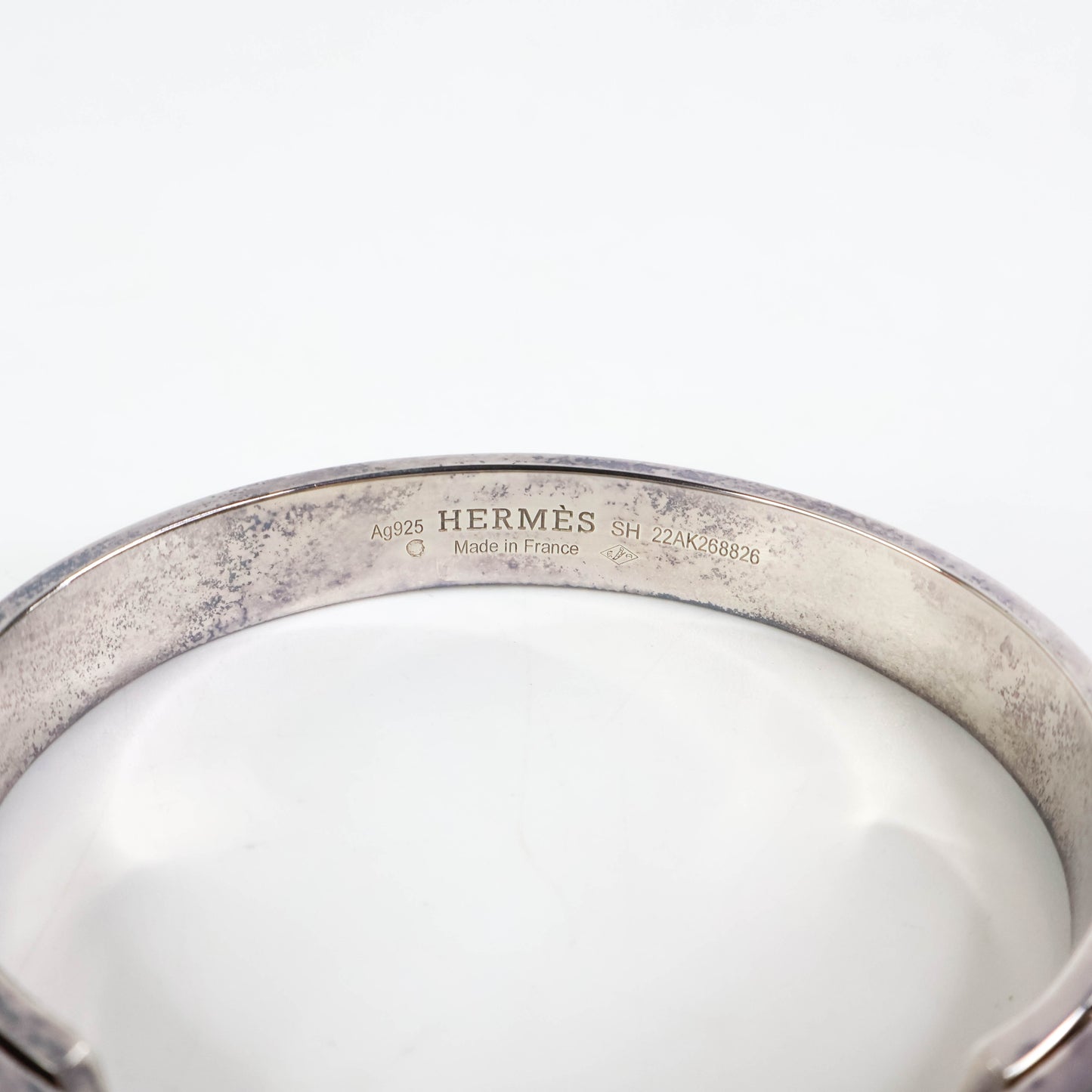 Hermes CDC Bracelet Silver
