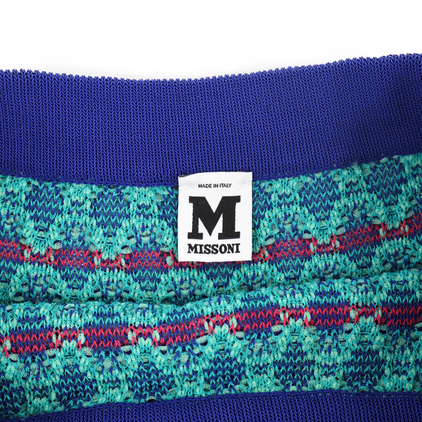 Missoni Skir Knit Green/Blue/Red 40