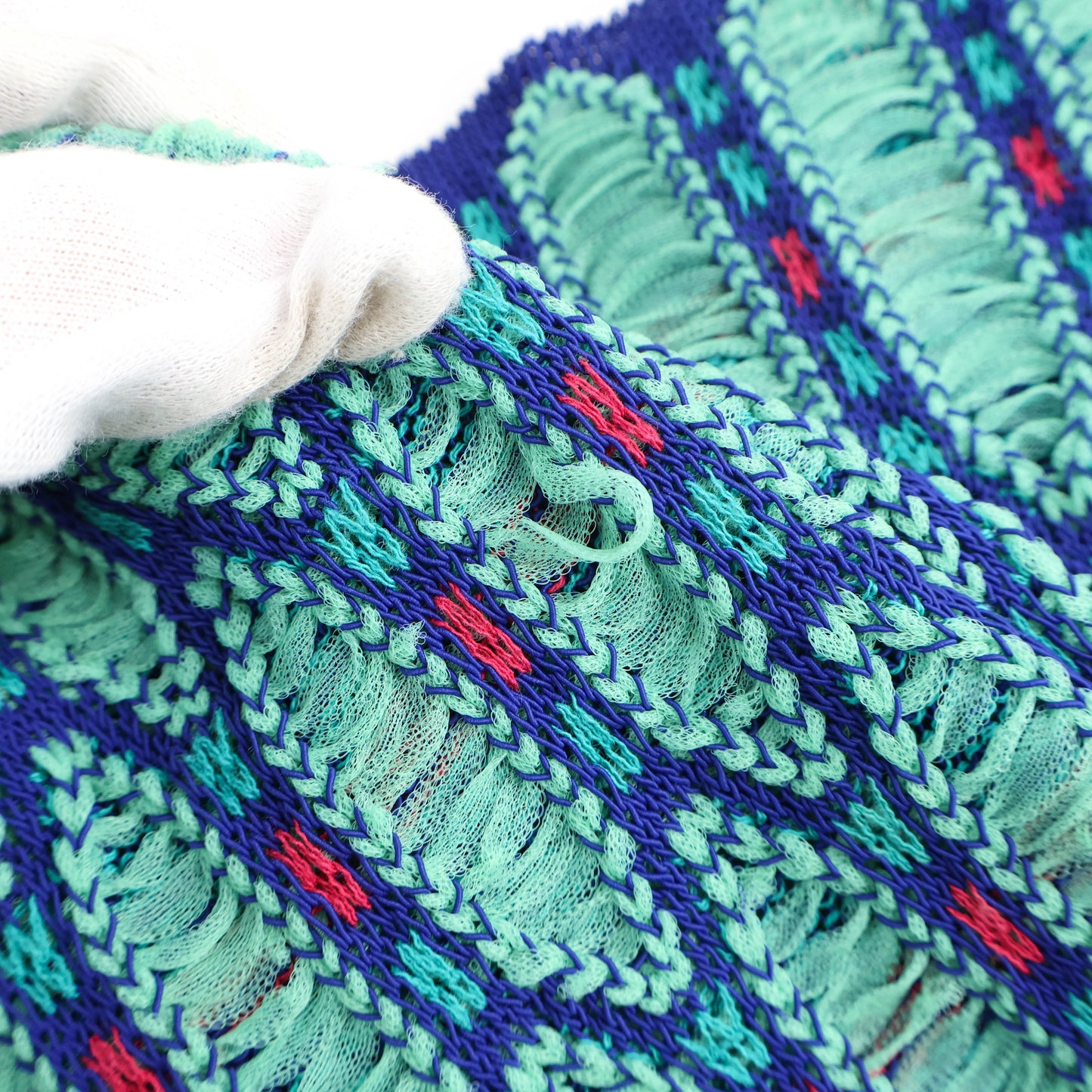 Missoni Skir Knit Green/Blue/Red 40