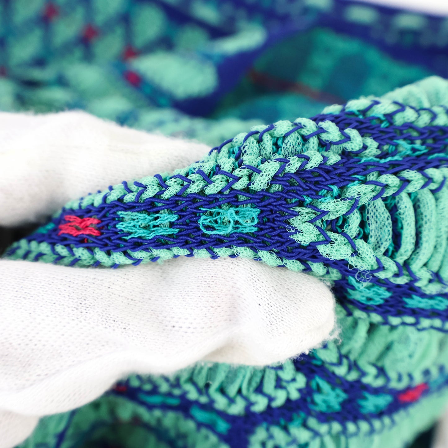 Missoni Skir Knit Green/Blue/Red 40