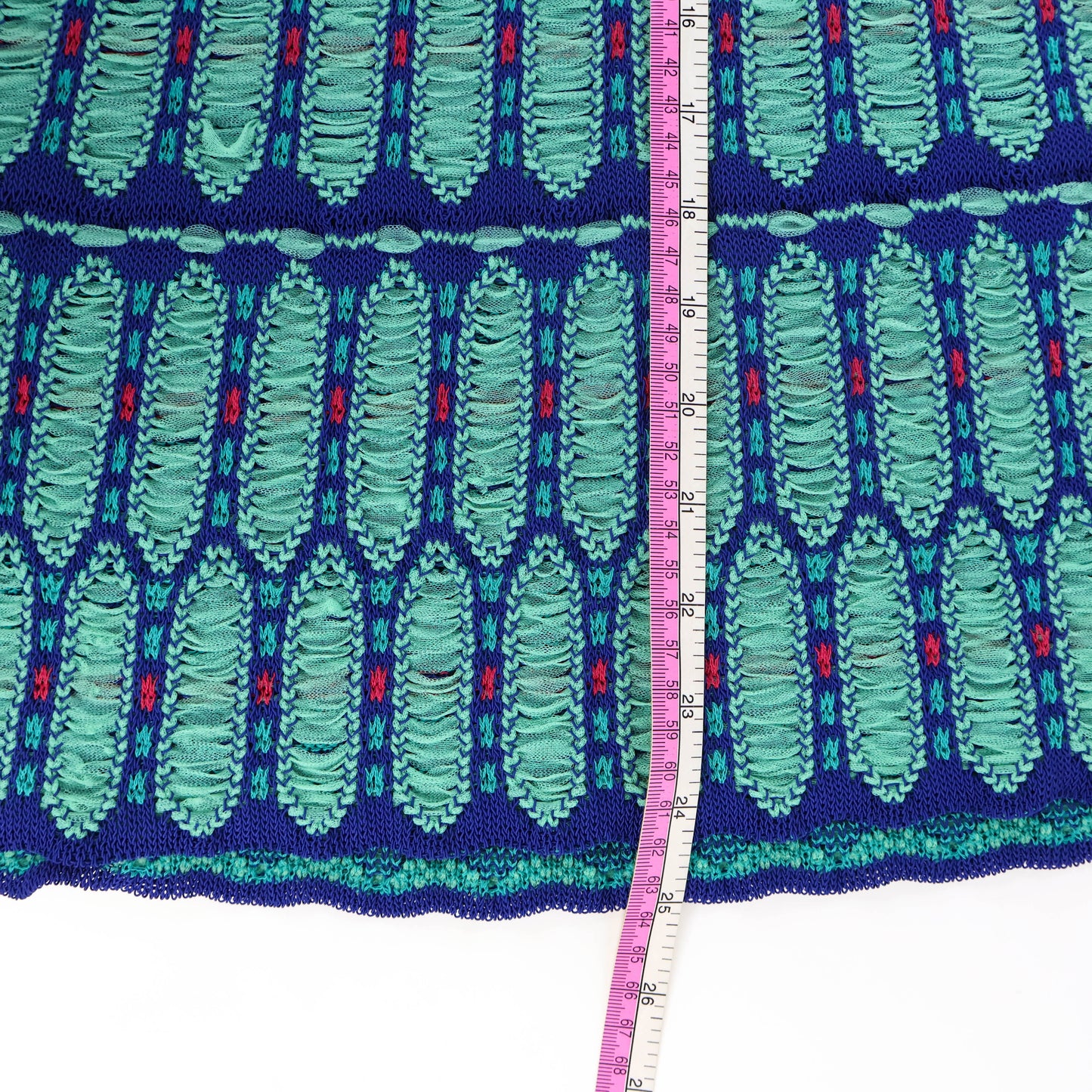 Missoni Skir Knit Green/Blue/Red 40