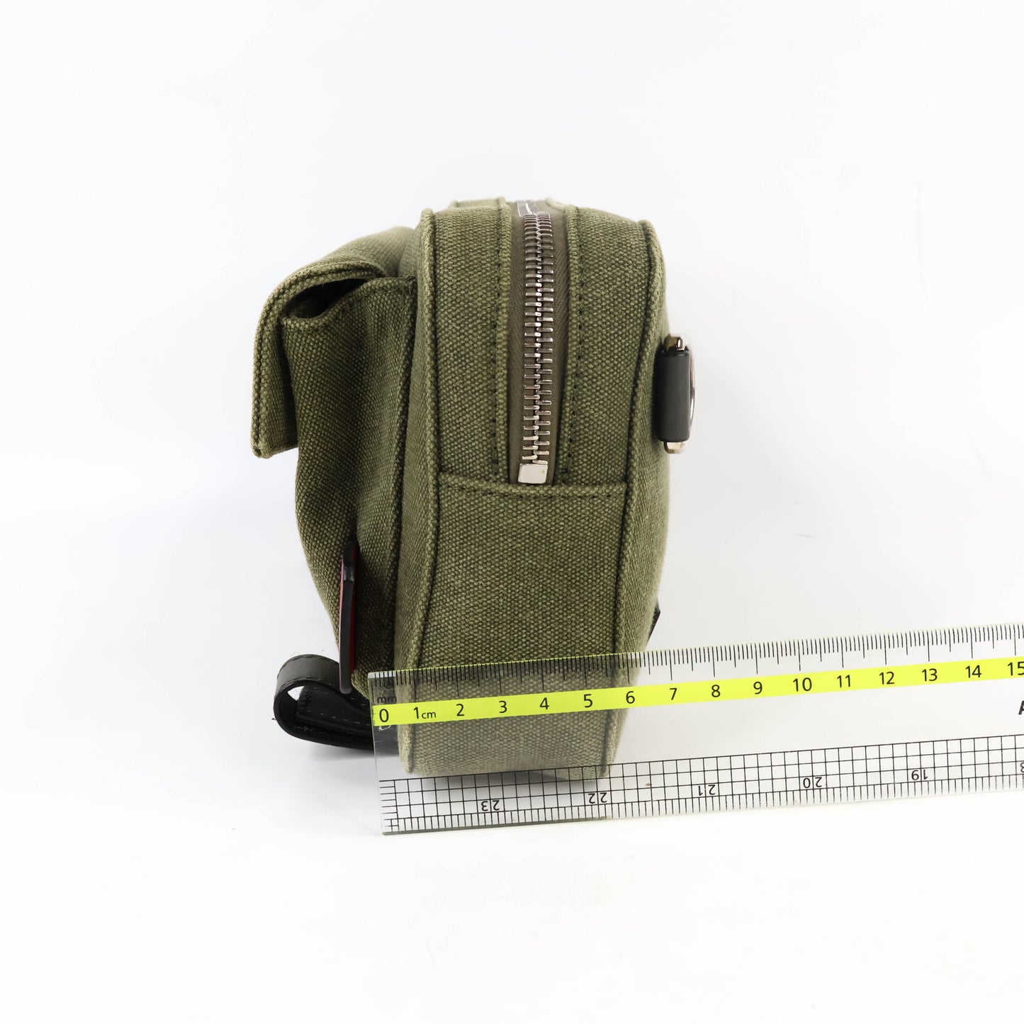 Valentino Crossbody Bag Canvas Khaki