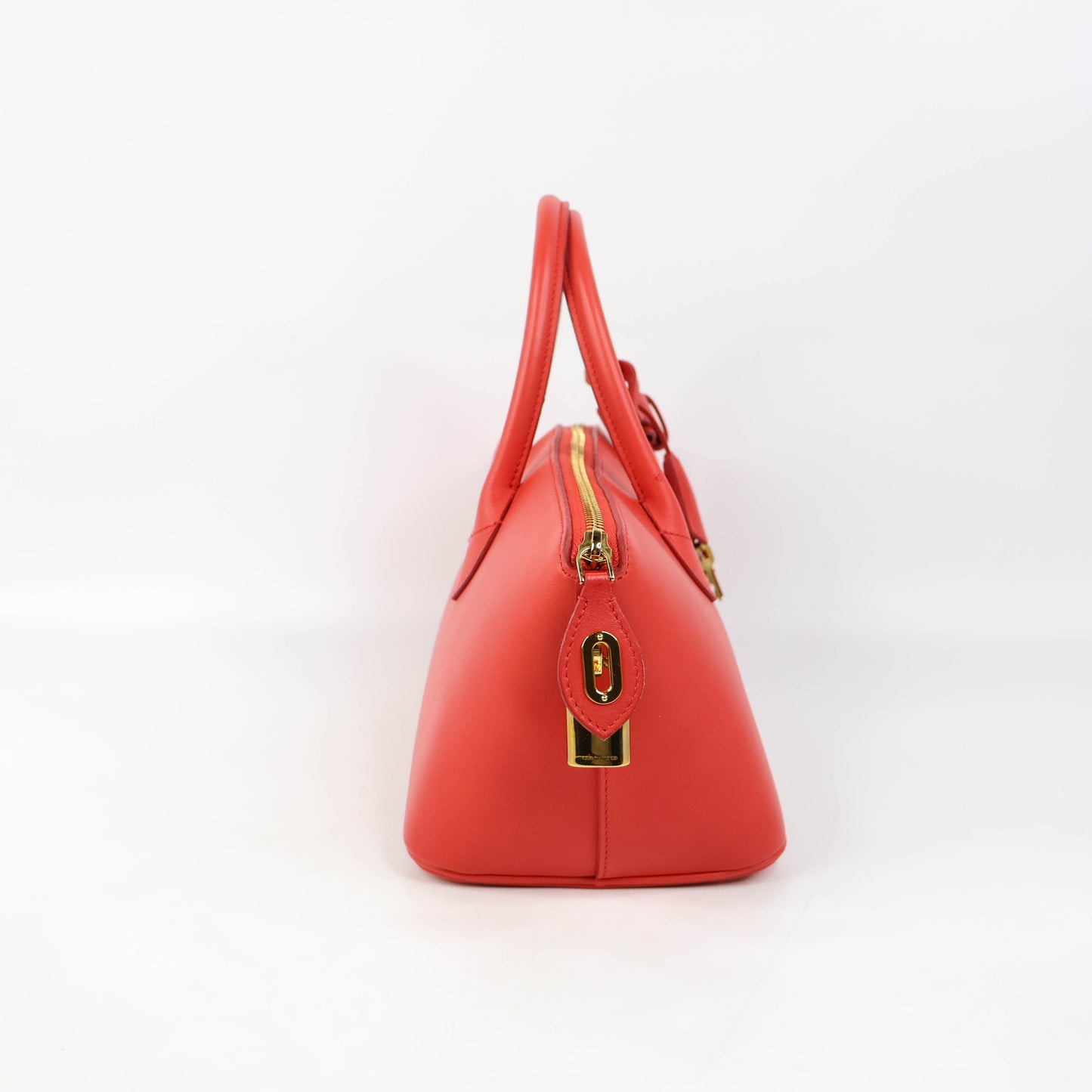 Louis Vuitton Lockit Tote Handbag Red
