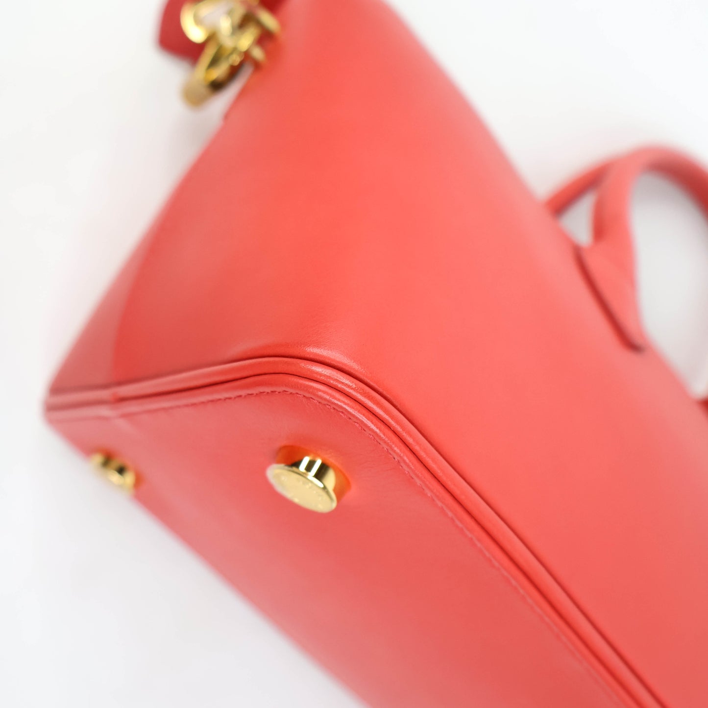 Louis Vuitton Lockit Tote Handbag Red