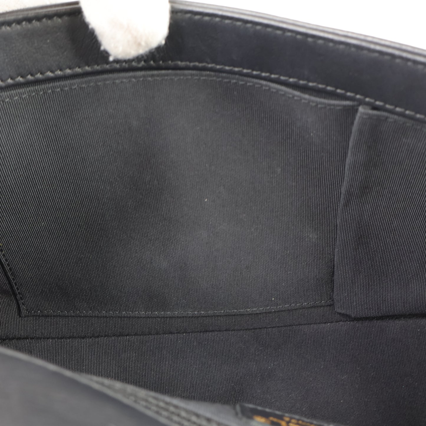 Chanel Boy 11" Woven Leather Black Gold