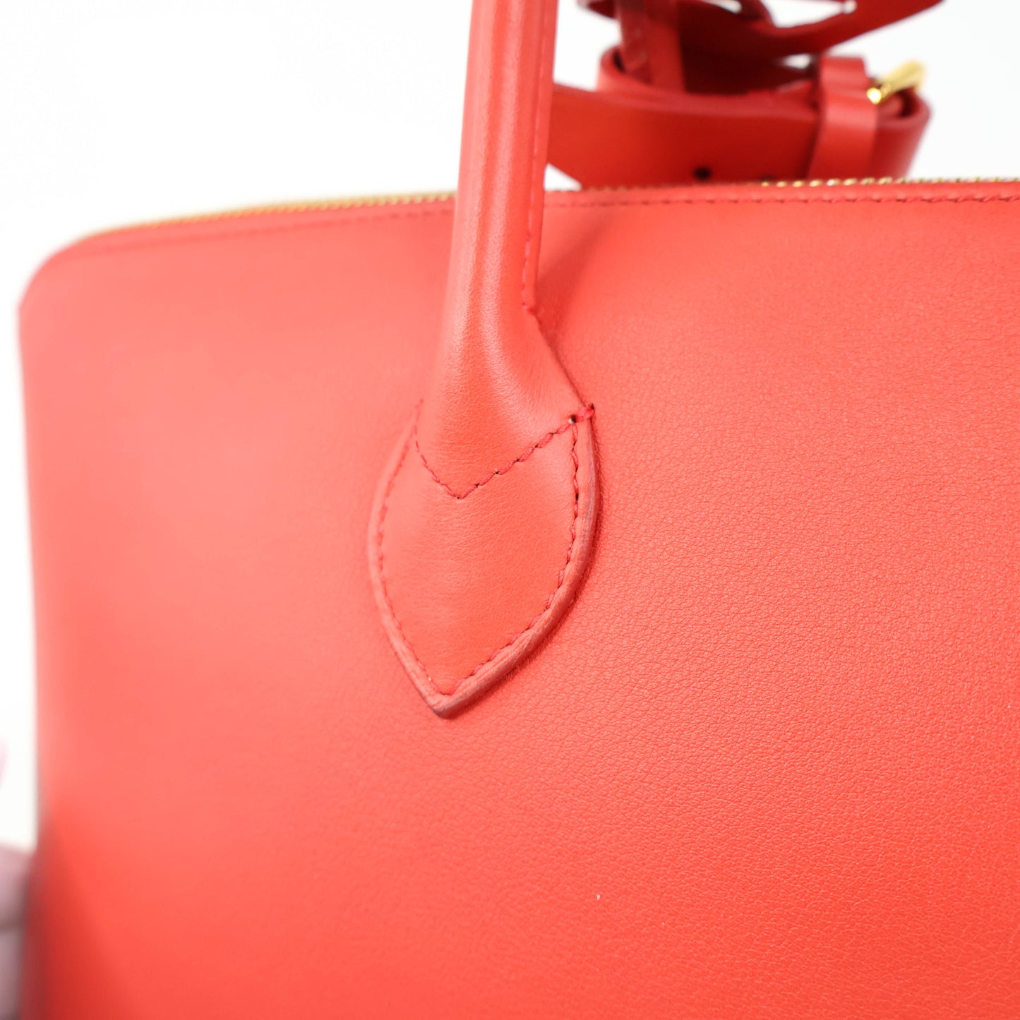 Louis Vuitton Lockit Tote Handbag Red