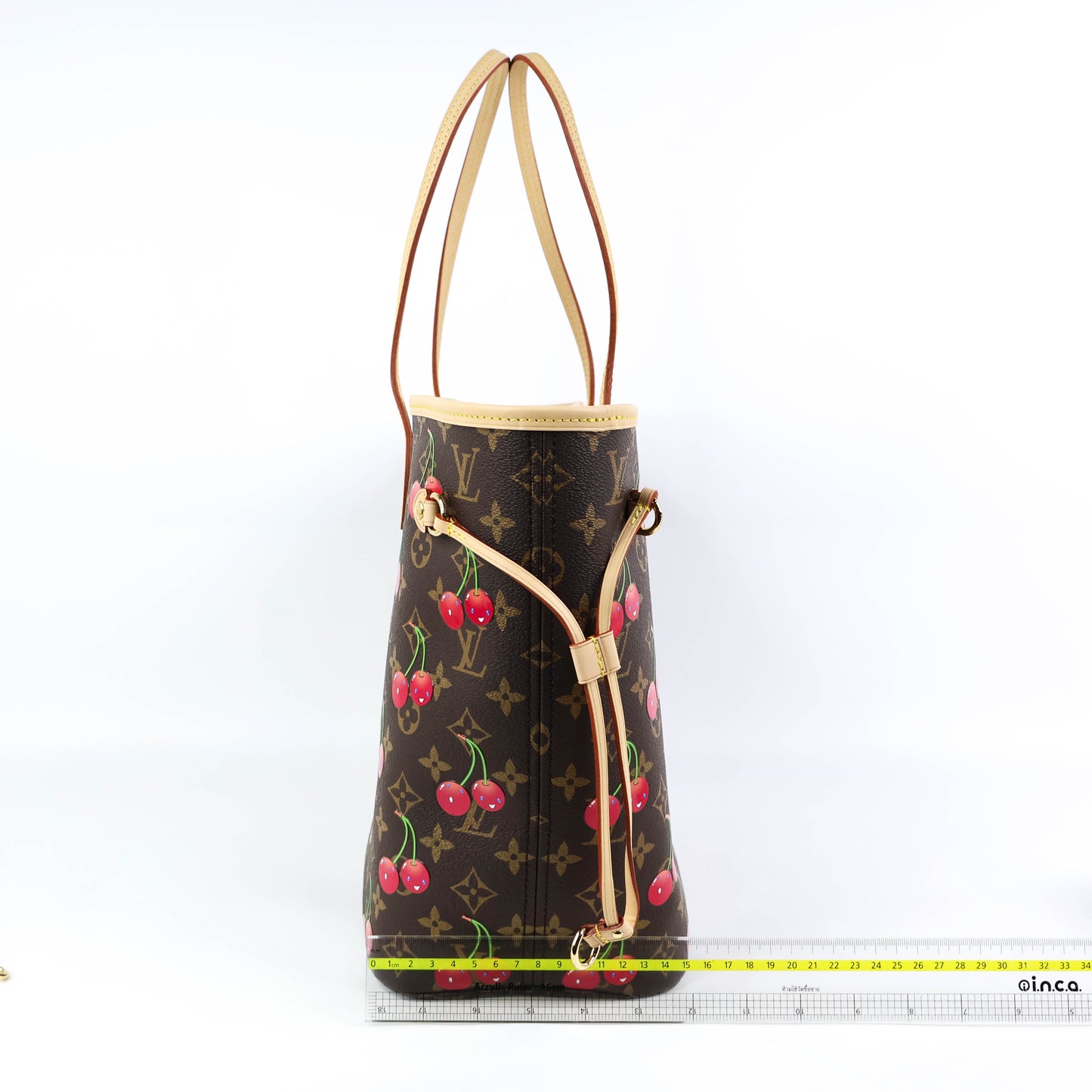 Louis Vuitton x TM Neverfull MM Cherry