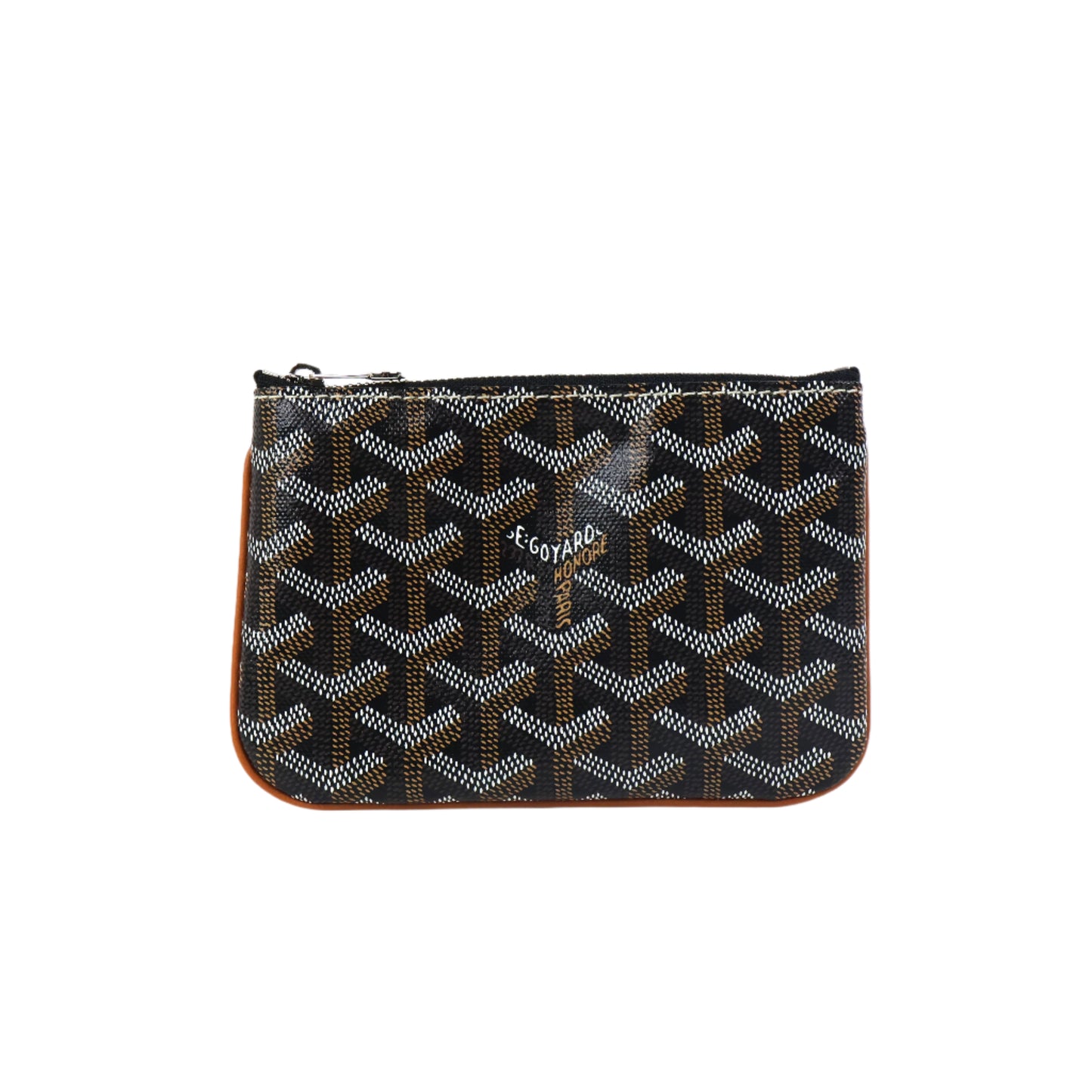 Goyard Senat Mini Pouch Black Tan