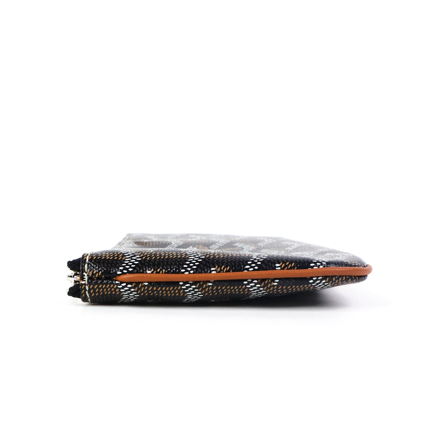 Goyard Senat Mini Pouch Black Tan