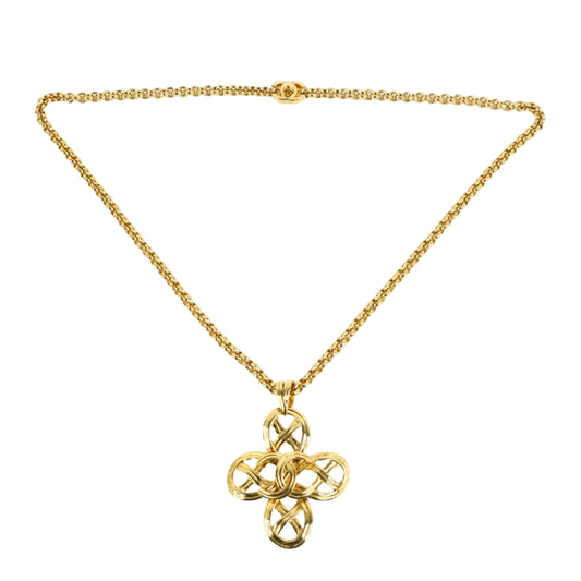 Chanel Necklace Vintage Gold