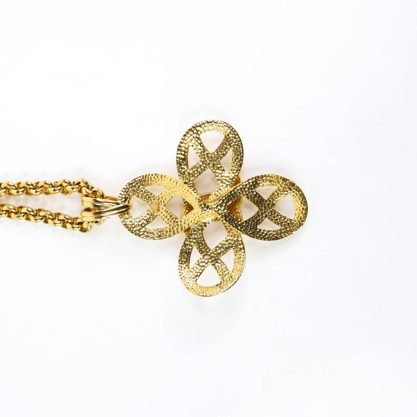 Chanel Necklace Vintage Gold