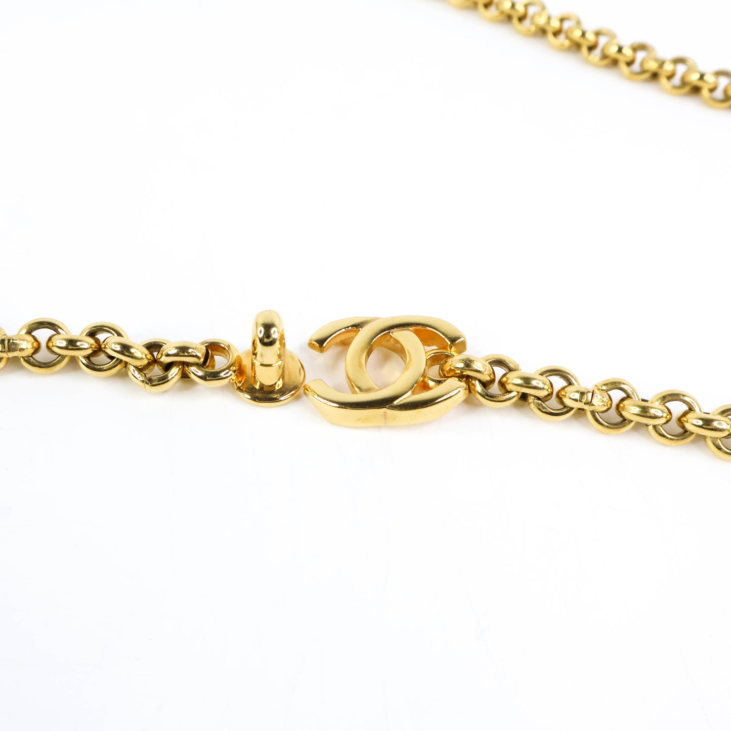 Chanel Necklace Vintage Gold