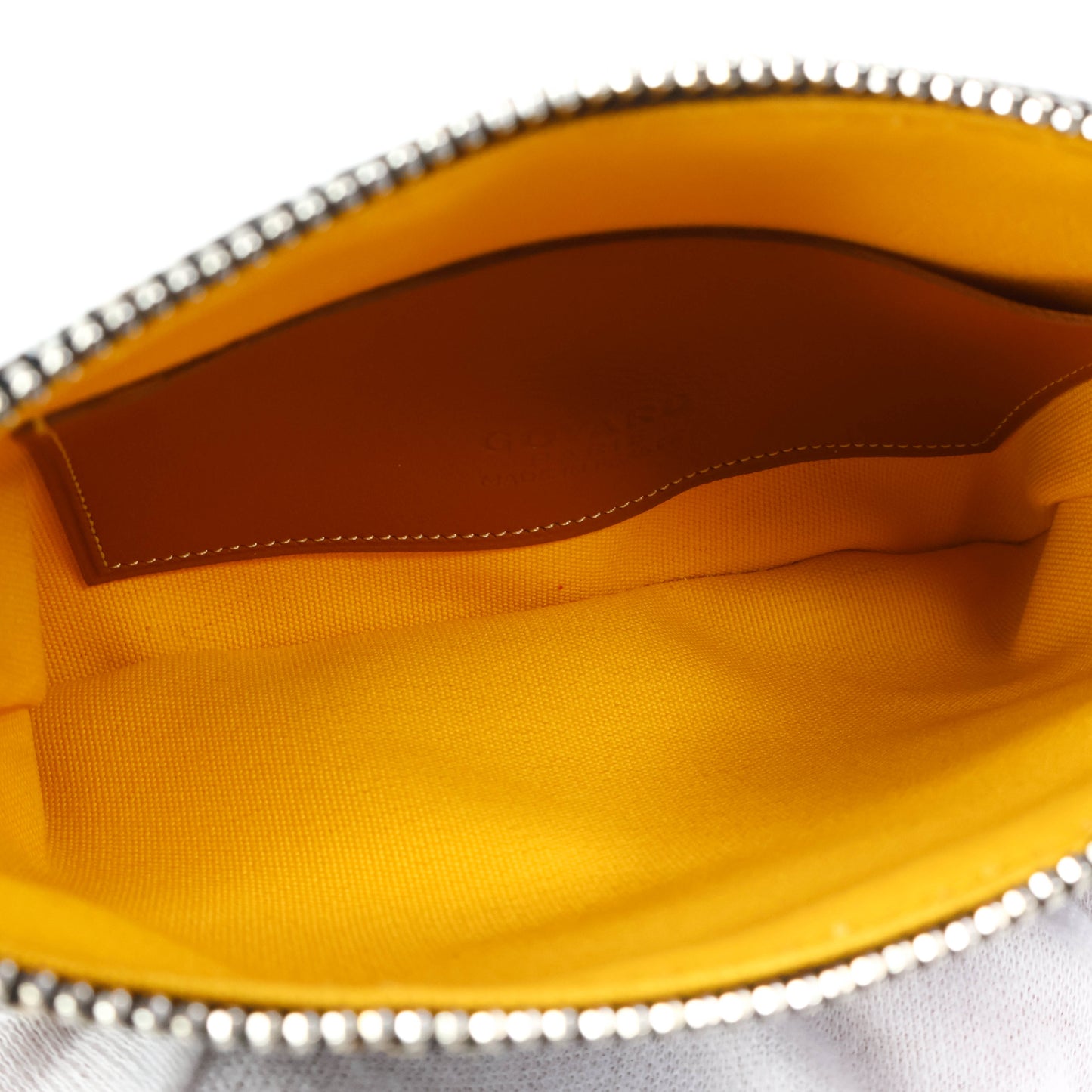 Goyard Senat Mini Pouch Black Tan