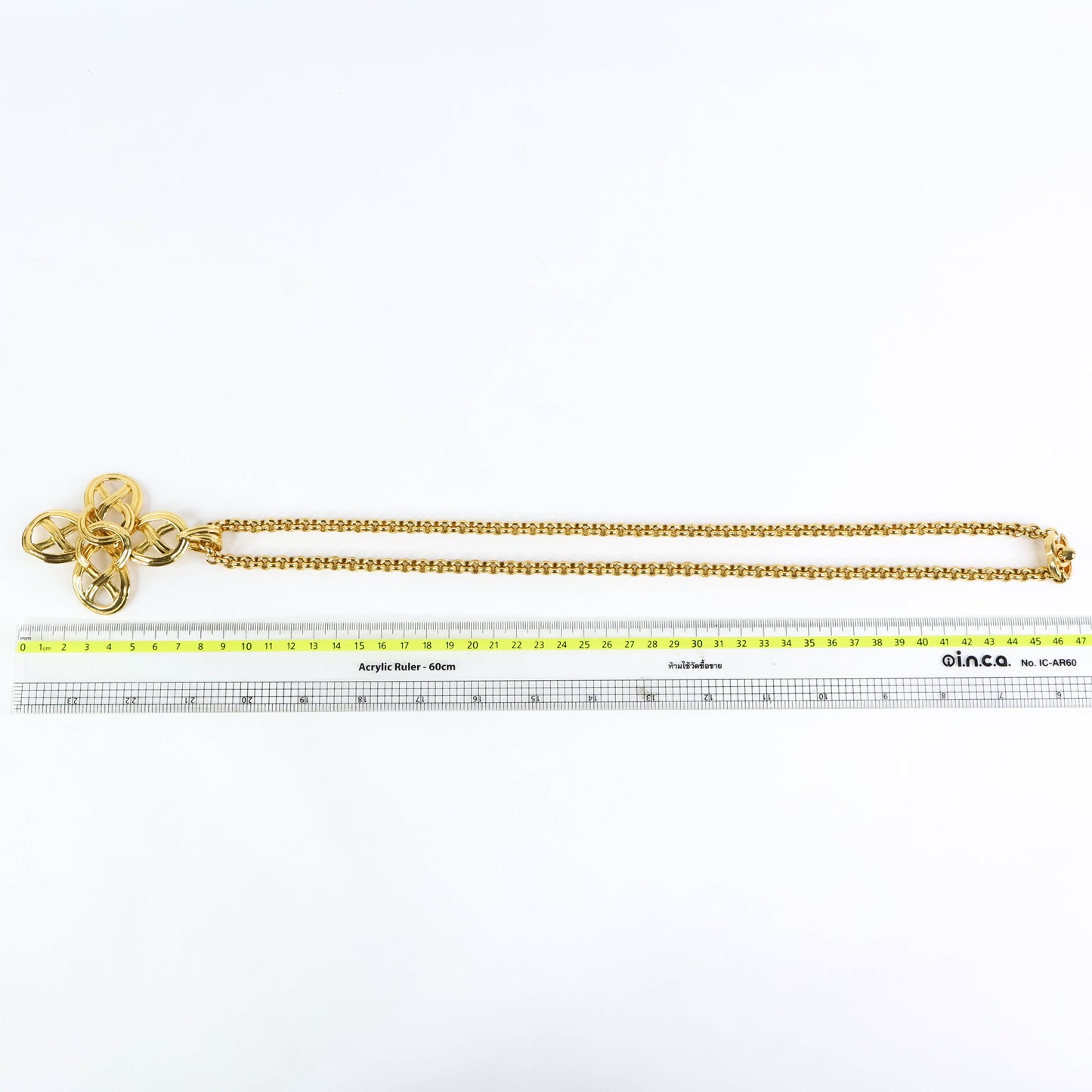 Chanel Necklace Vintage Gold