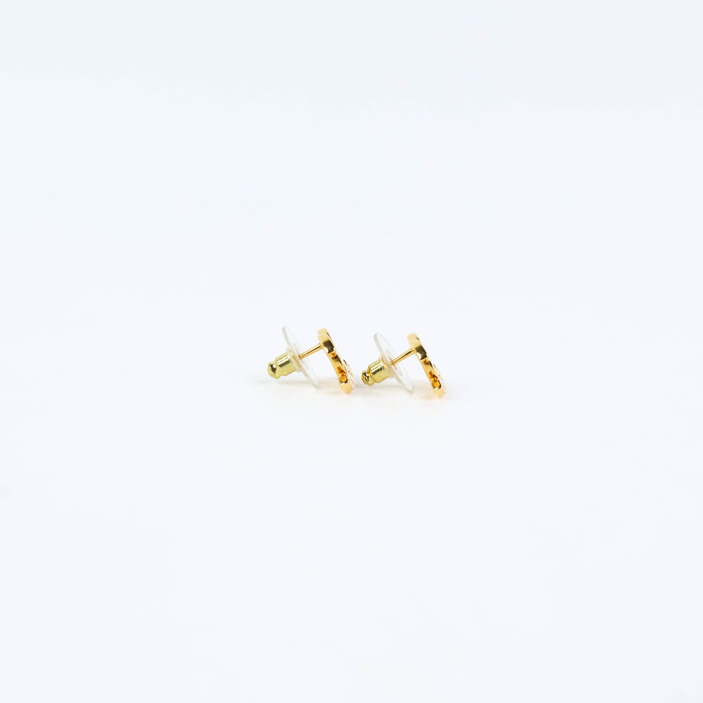 Chanel Earrings cc Gold CHANEL