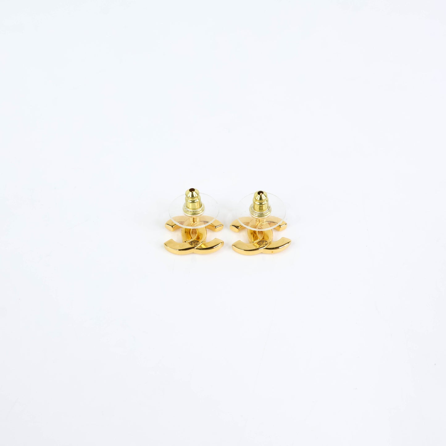 Chanel Earrings cc Gold CHANEL