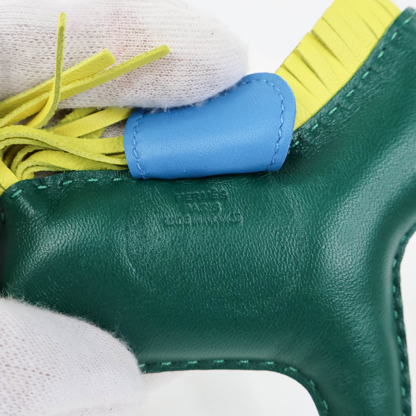 Hermes Rodeo MM Malachite/Blue Zanzibar/Lime Milo