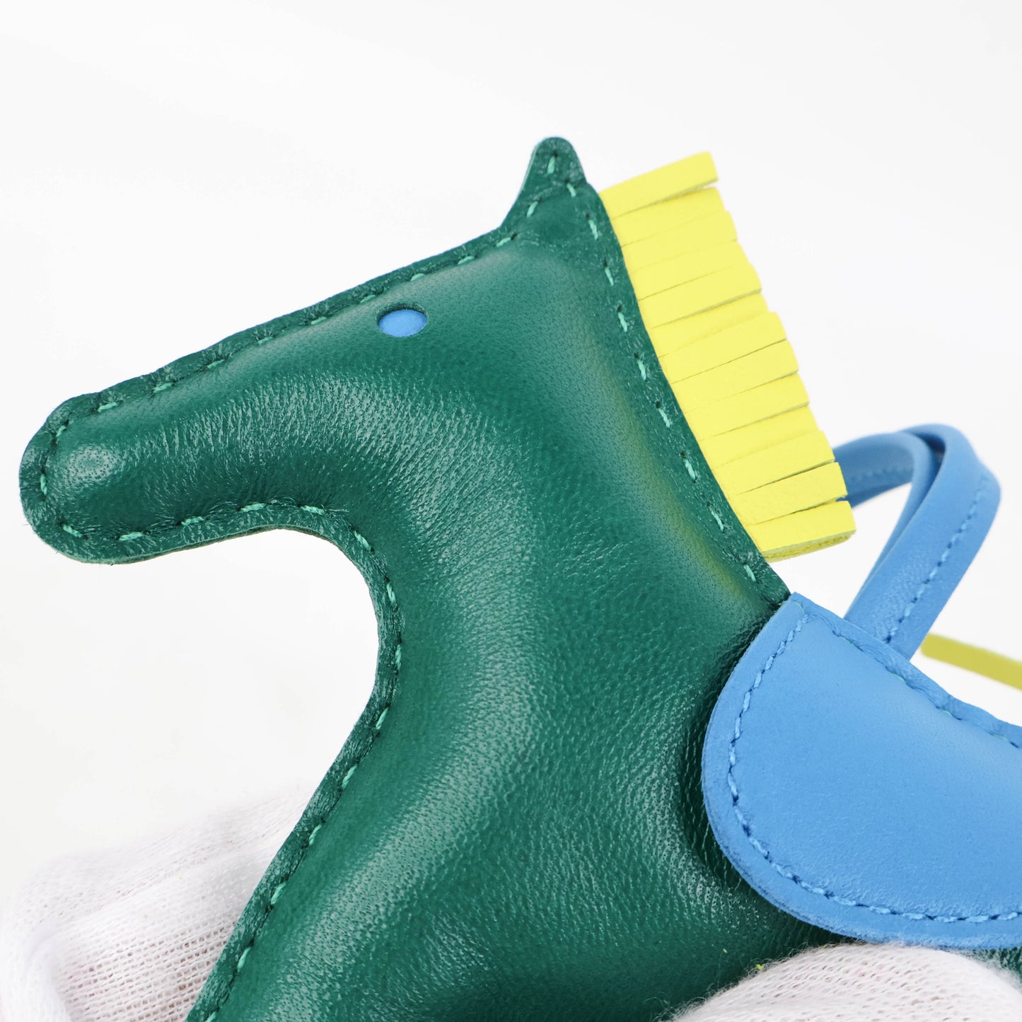 Hermes Rodeo MM Malachite/Blue Zanzibar/Lime Milo