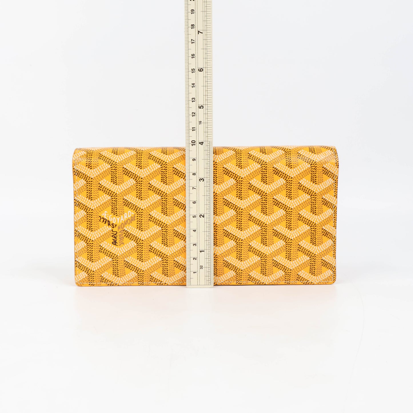 Goyard Richelieu Wallet Yellow