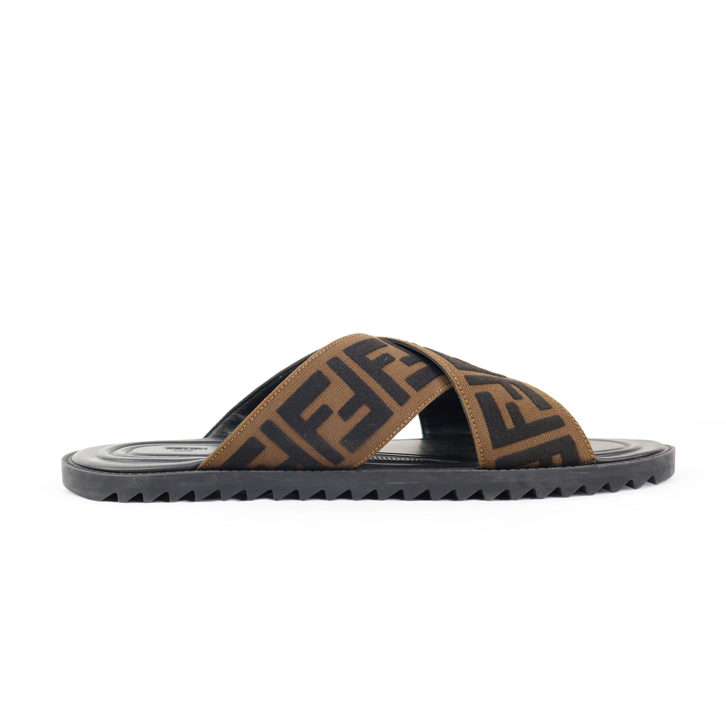 Fendi Elastico Sandals Black 8/41