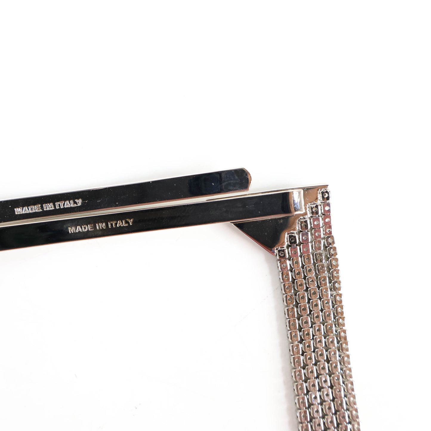 Prada Hair Clip Drop Crystal