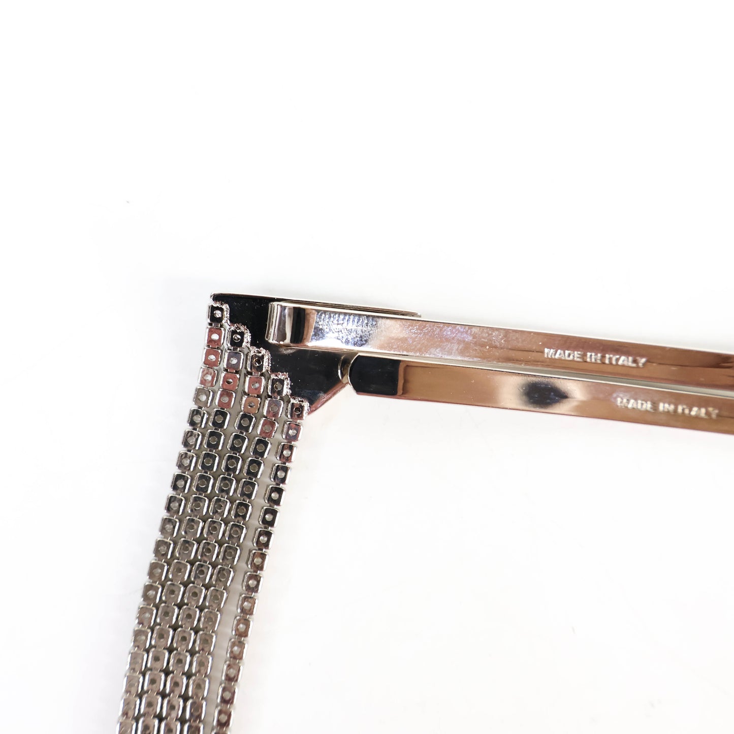 Prada Hair Clip Drop Crystal