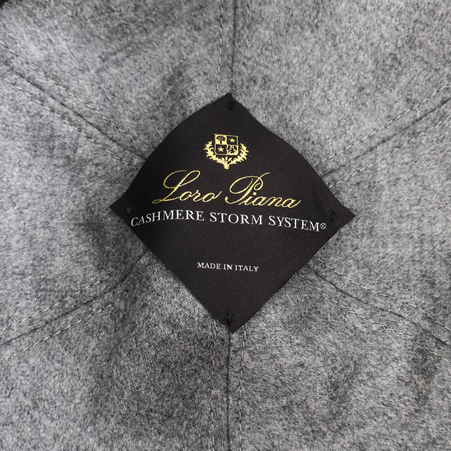 Loro Piana Cap Baseball Velvet Grey