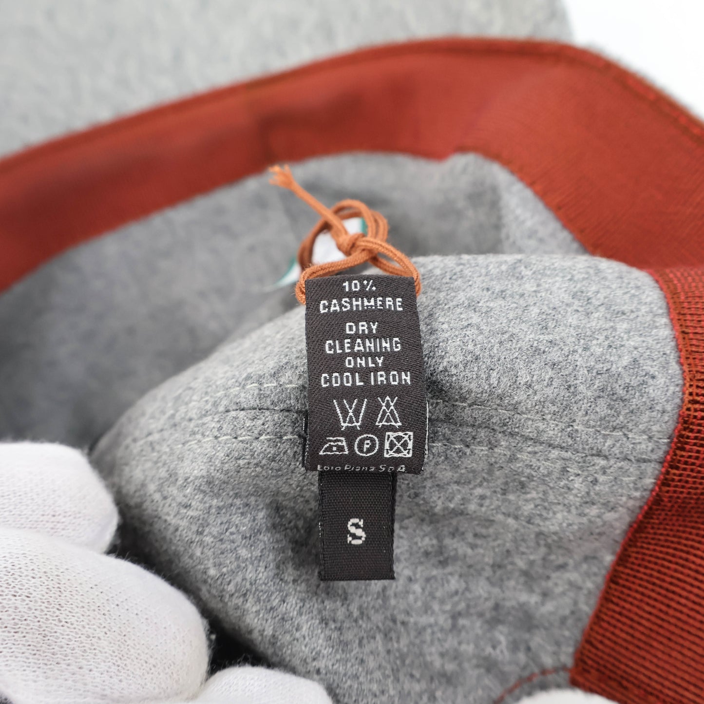 Loro Piana Cap Baseball Velvet Grey