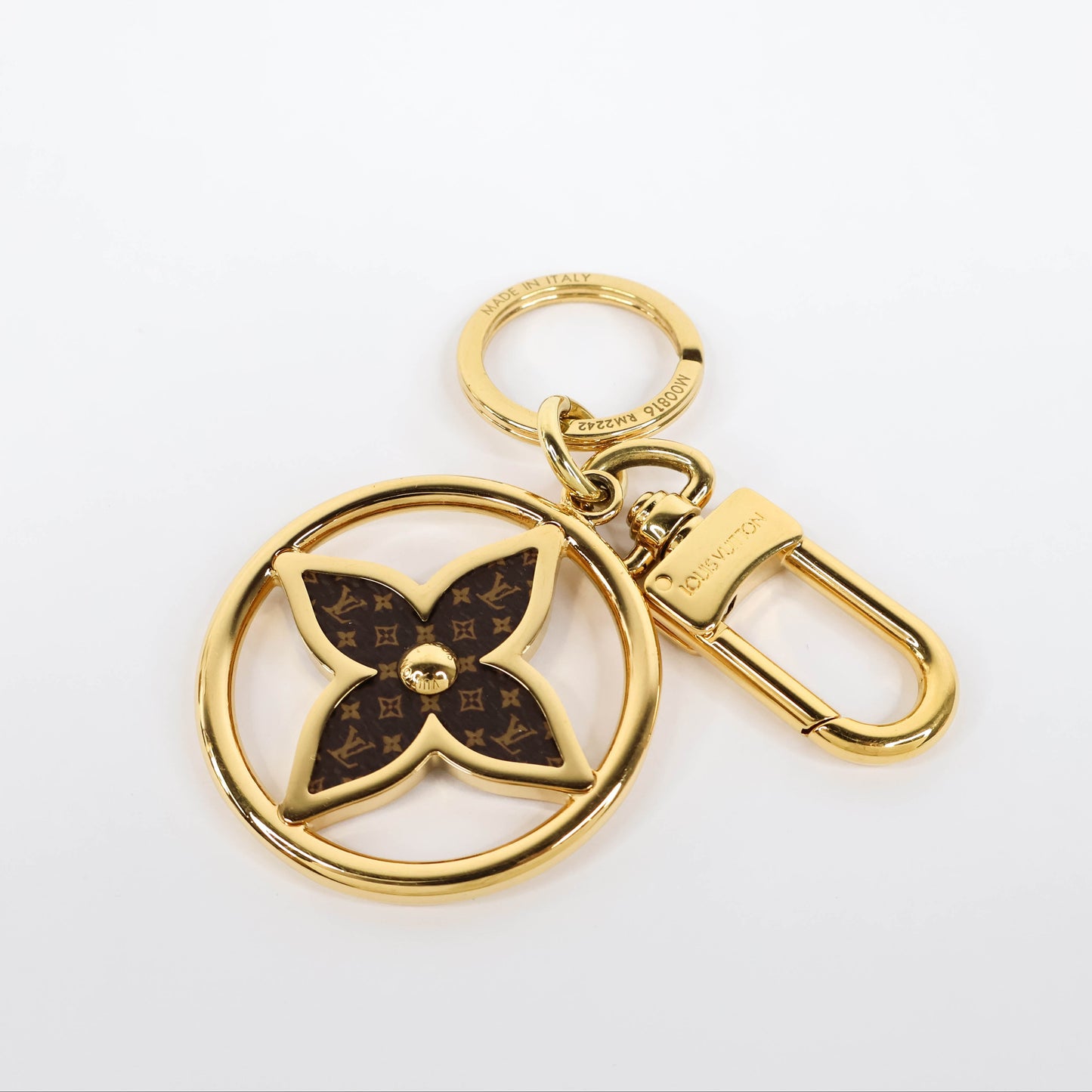 Louis Vuitton Key Ring Puzzle Flower Monogram