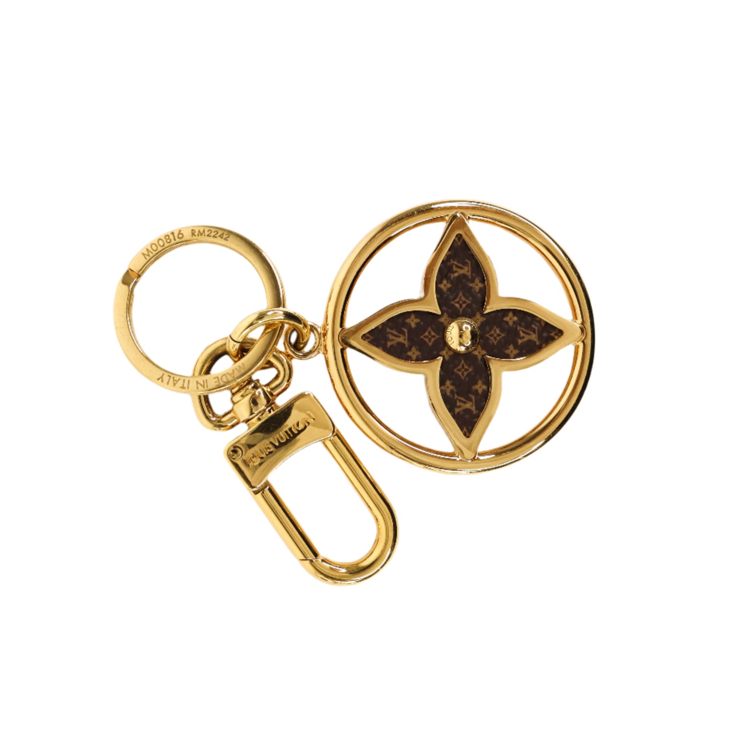 Louis Vuitton Key Ring Puzzle Flower Monogram
