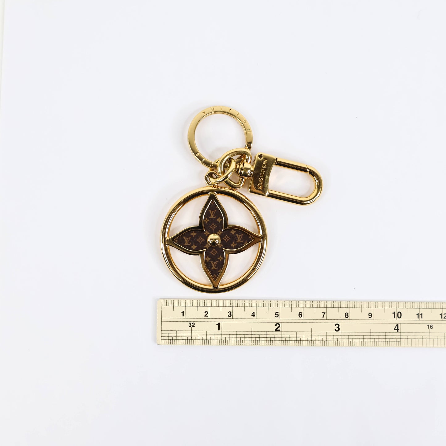 Louis Vuitton Key Ring Puzzle Flower Monogram