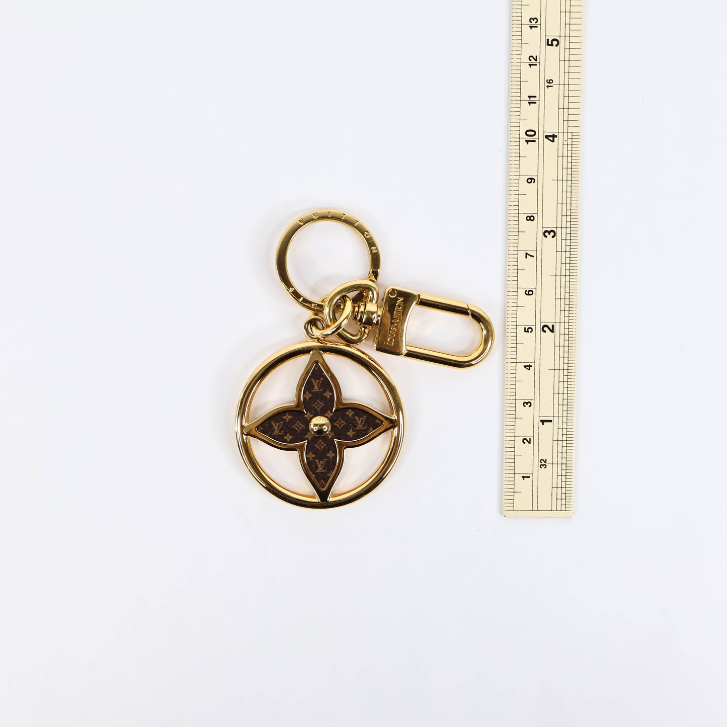 Louis Vuitton Key Ring Puzzle Flower Monogram