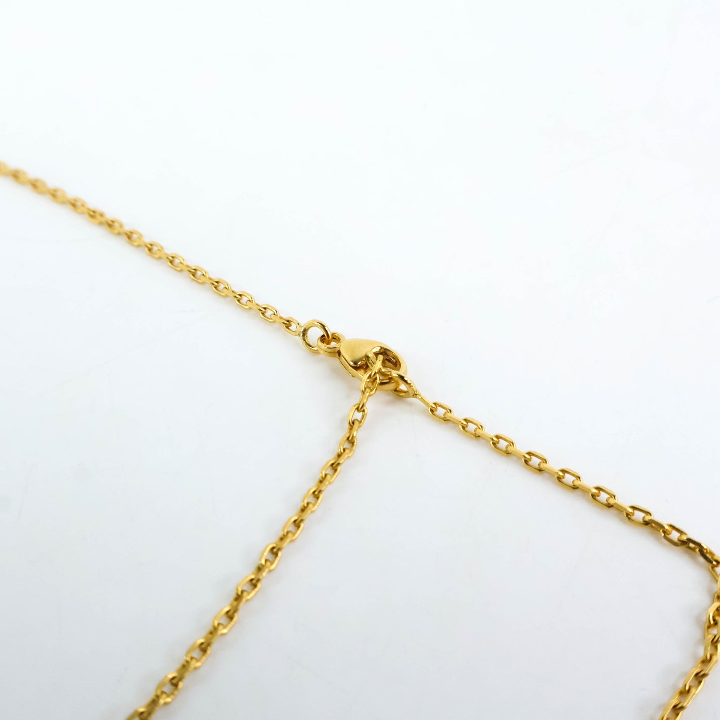 Hermes O Kelly Necklace Small Rose Azalee