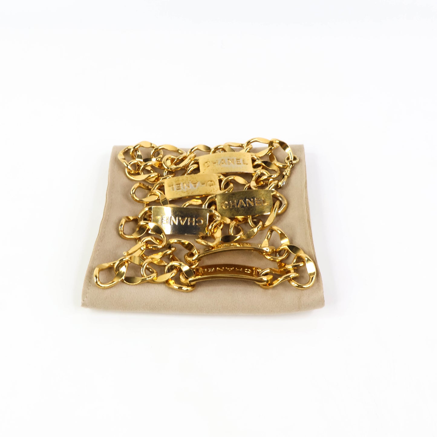 Chanel Chain Belt Gold Vintage