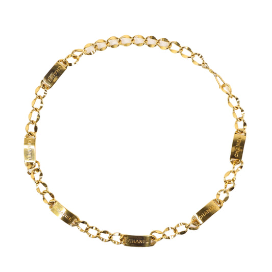 Chanel Chain Belt Gold Vintage