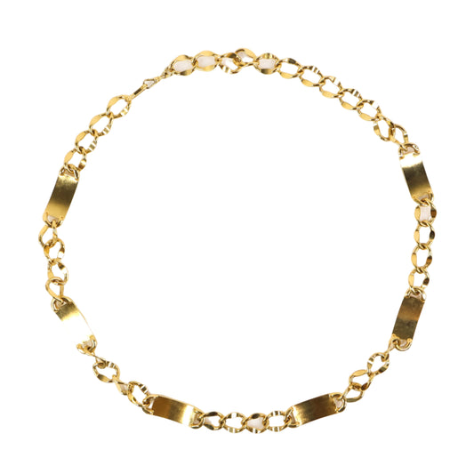 Chanel Chain Belt Gold Vintage