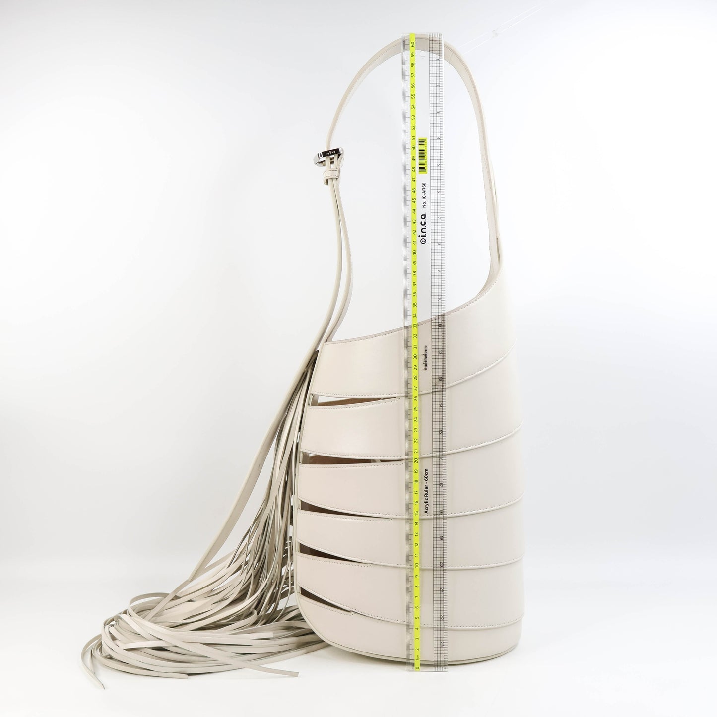 Alaia Babel Medium Bag White