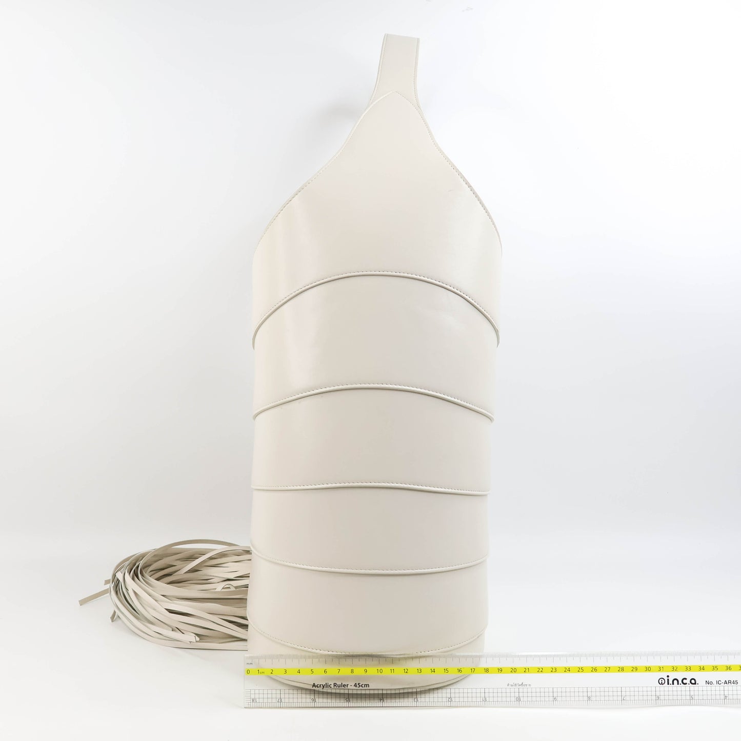 Alaia Babel Medium Bag White