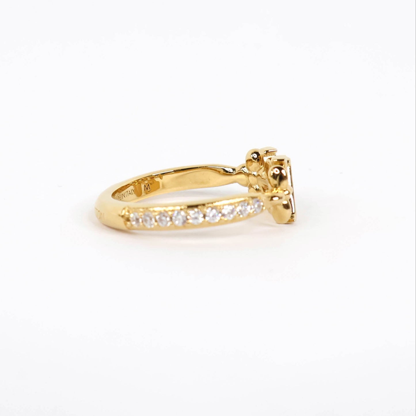 Louis Vuitton Iconic Ring Gold Crystal