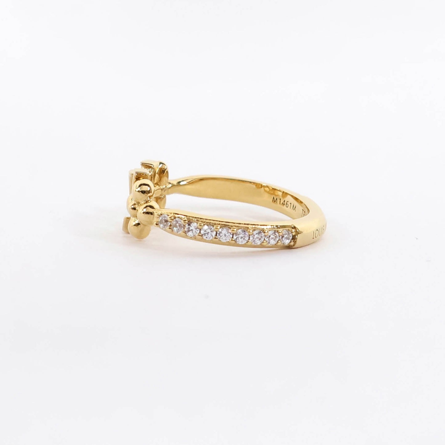 Louis Vuitton Iconic Ring Gold Crystal