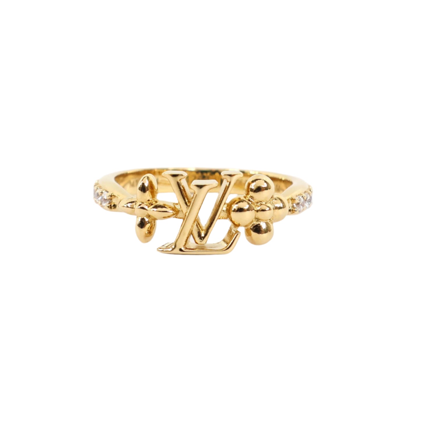 Louis Vuitton Iconic Ring Gold Crystal