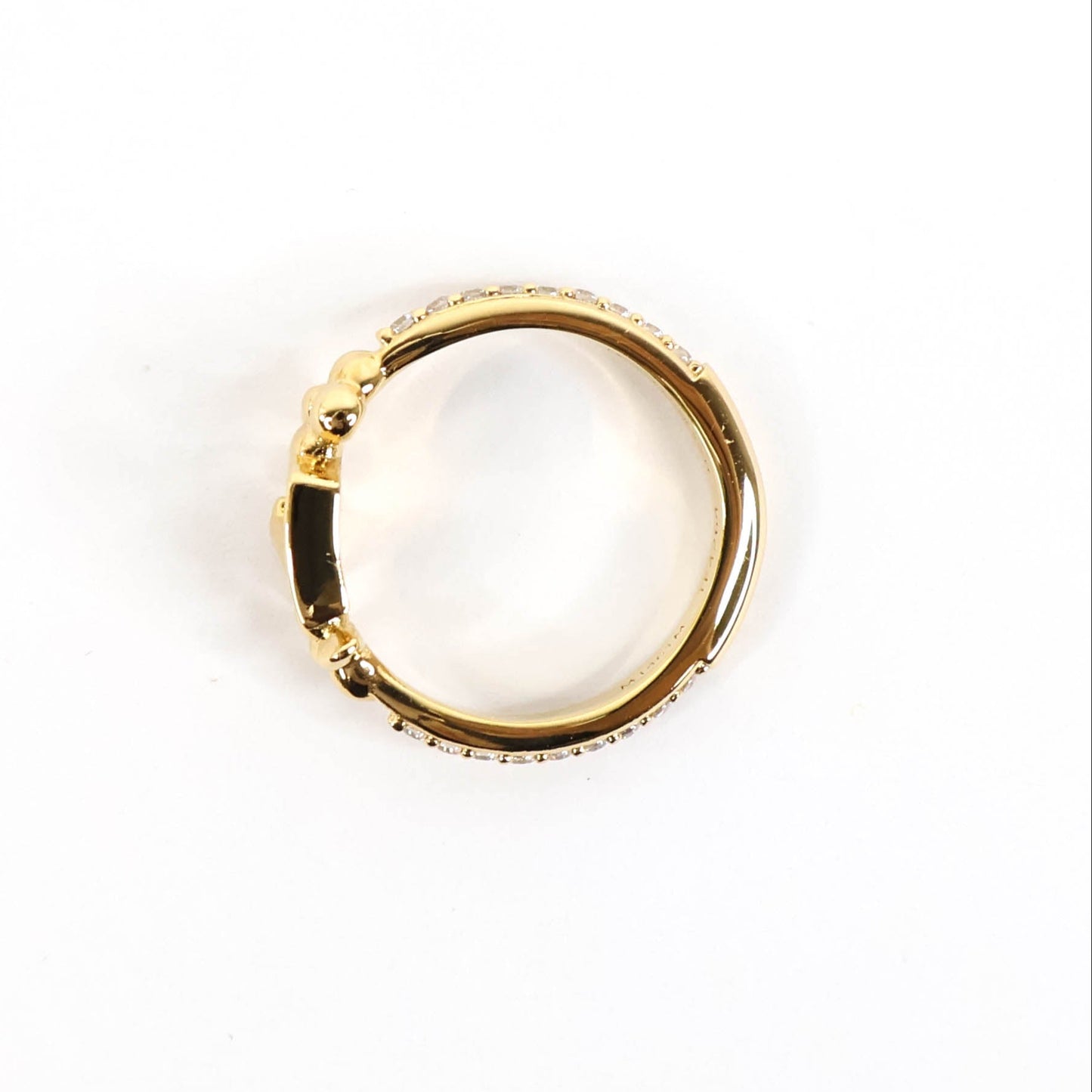 Louis Vuitton Iconic Ring Gold Crystal
