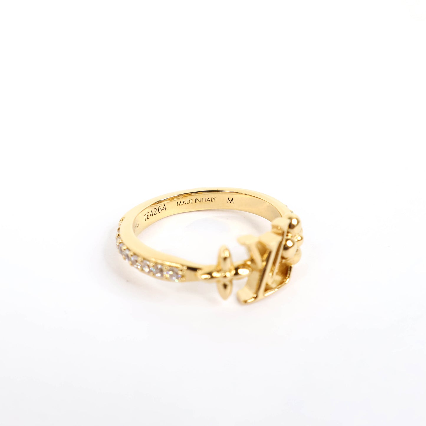 Louis Vuitton Iconic Ring Gold Crystal