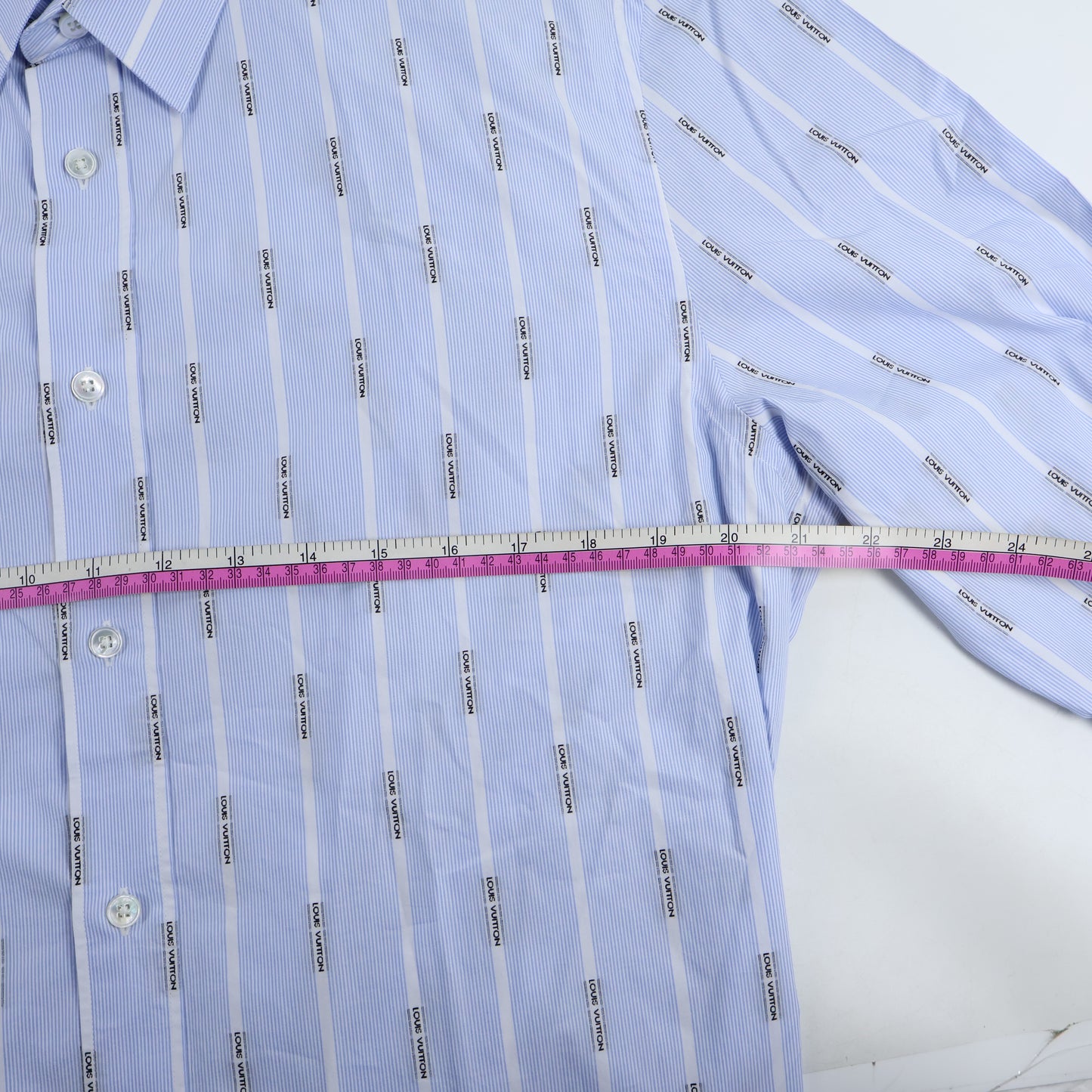 Louis Vuitton Shirt Blue White