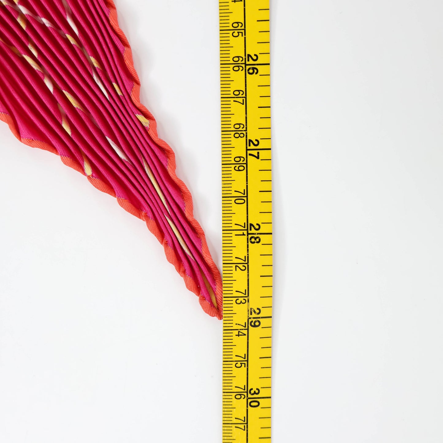 Hermes Plisse Scarf Pink