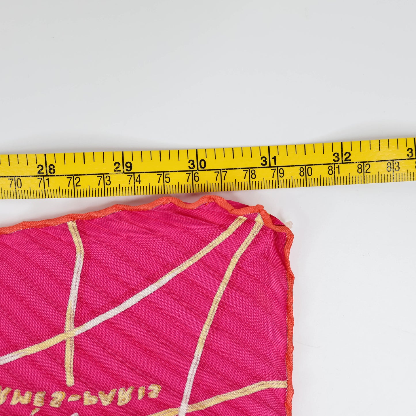 Hermes Plisse Scarf Pink