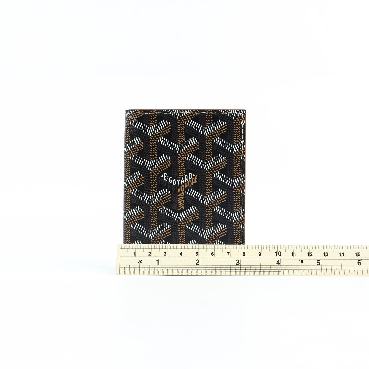 Goyard Porte-Cartes st Marc 2 Black Tan