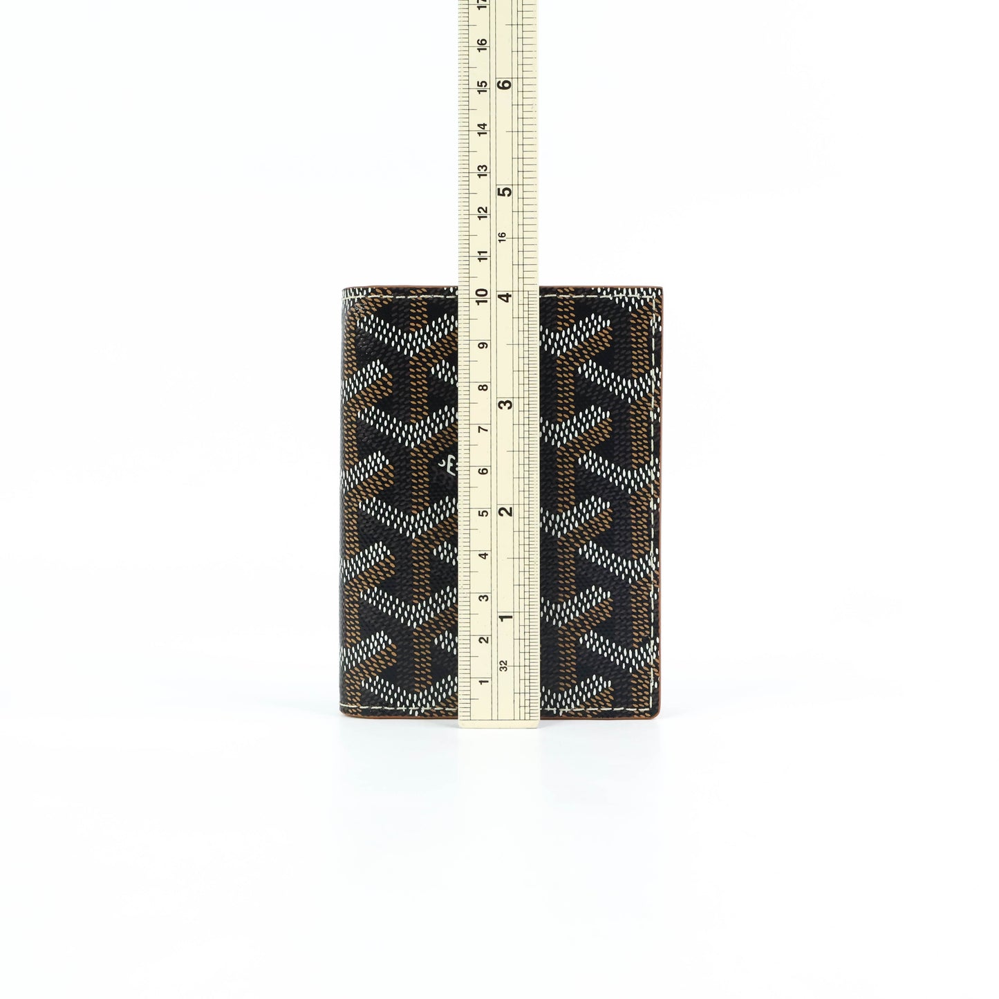 Goyard Porte-Cartes st Marc 2 Black Tan