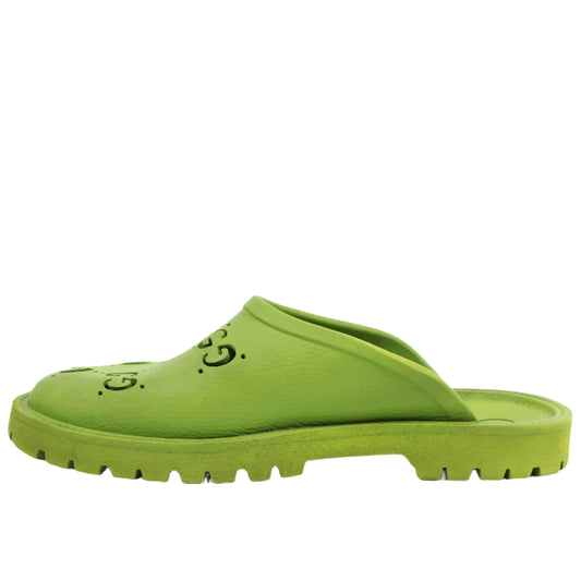 Gucci Sandals Rubber Green